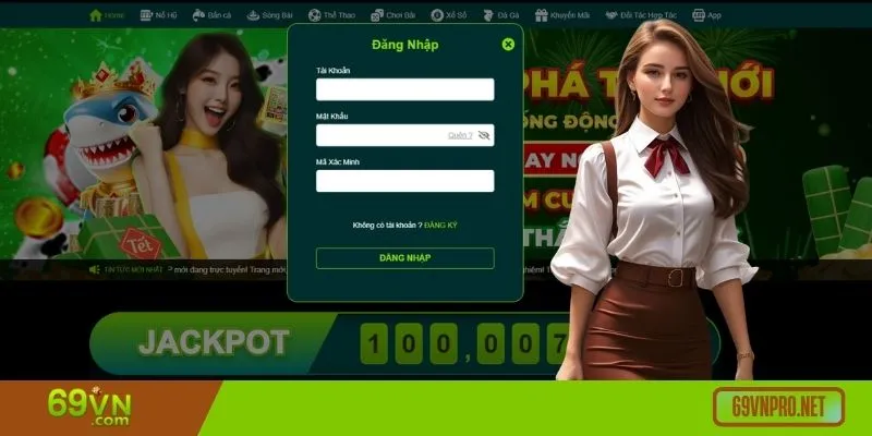 Đăng nhập 69VN có thể gặp phải một số lỗi, hội viên nên lưu ý